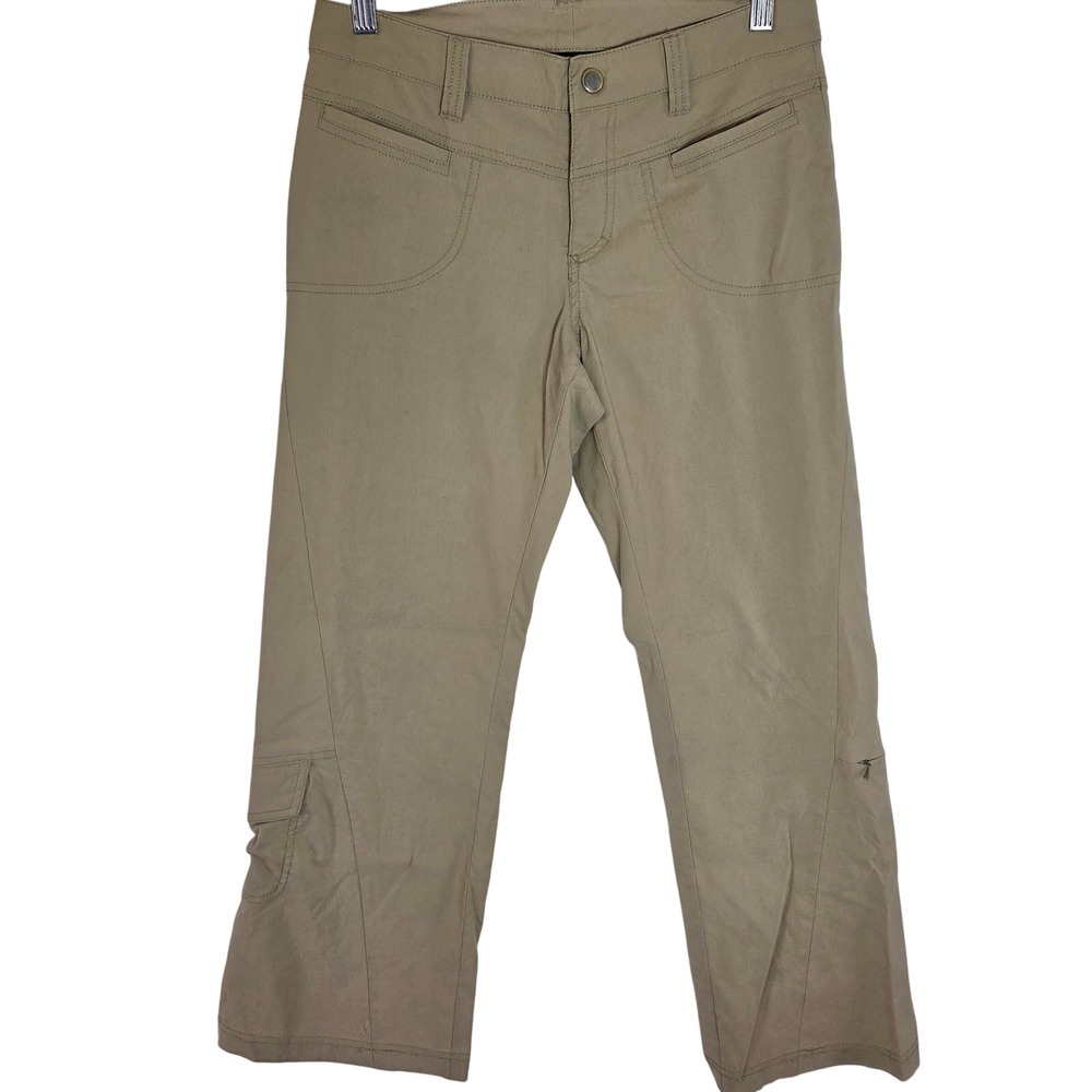Athleta Cargo Pants Cropped Lightweight Stretch Outdoor Hiking‎ Gorpcore
